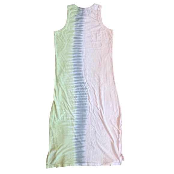 Rails Women’s Sz XS Pastel Dip Dye Tank Dress Cotton Midi Sleeveless - Picture 7 of 12